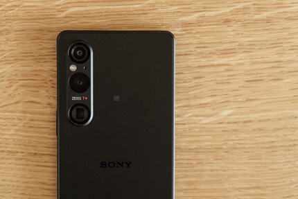 The Xperia’s camera module looks inconspicuous compared to other phones.