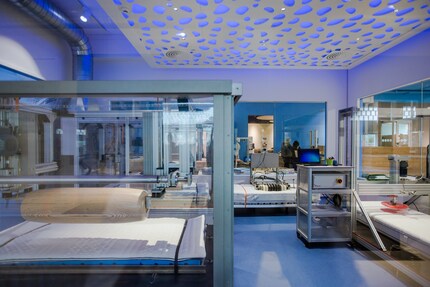 Dans le laboratoire de test de Bico, on contrôle la durabilité et la fonctionnalité.