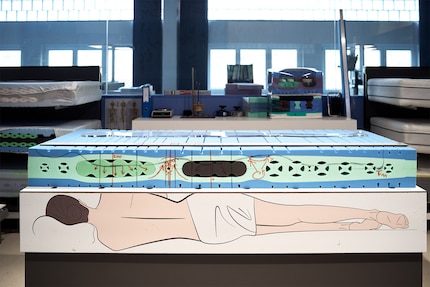 Une question de zones : où le matelas soulage-t-il et où soutient-il ?