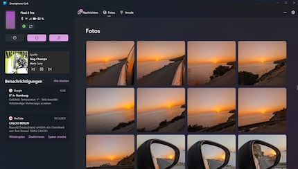 Jusqu'à 2000 images sont affichées, triées uniquement par ordre chronologique.