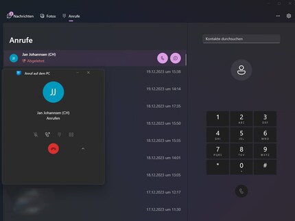 Prendre ou lancer des appels téléphoniques depuis le PC.