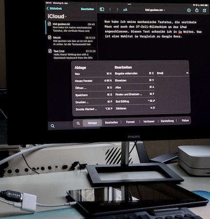 Les appareils mobiles ont un autre format d’image que le moniteur externe.