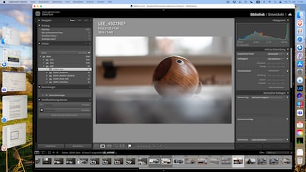 Le Stage Manager sur Mac permet de garder un bureau épuré.