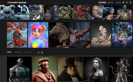 Les résultats obtenus sur ZBrushCentral le montrent : Les possibilités sont illimitées.